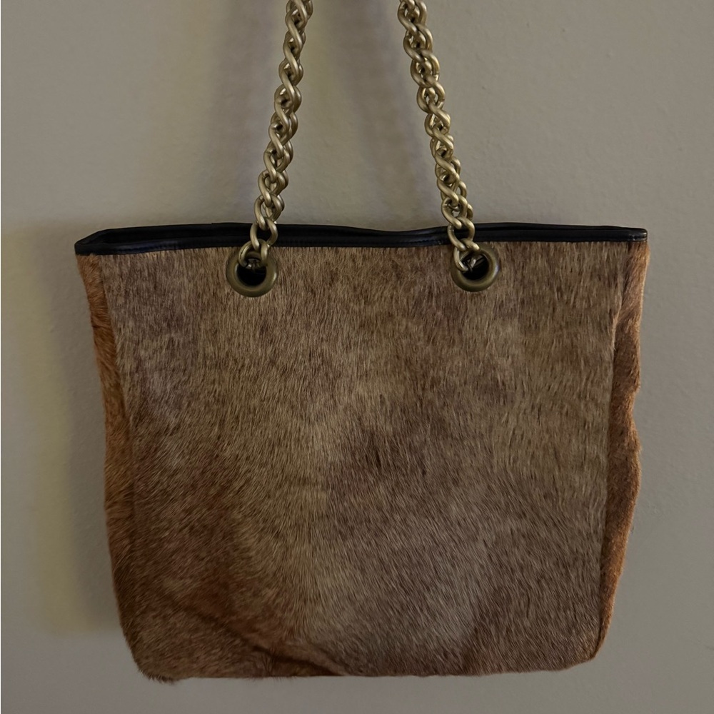 Mauricio Taiuti Italian Leather Pony Hair Bag